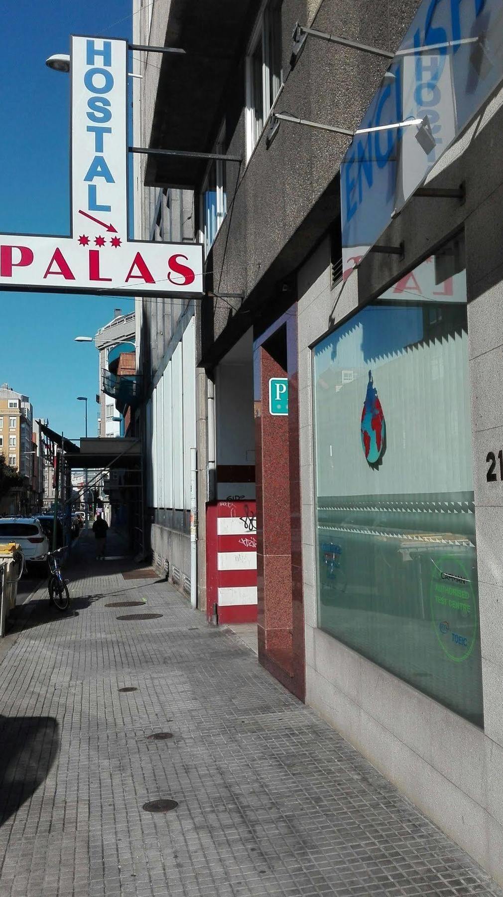 Hostal Palas Corunha Exterior foto